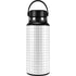 White Grid Hydro Flask 32oz Wide Mouth Skin